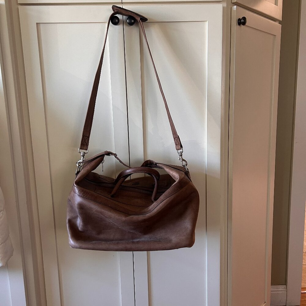 Vintage Leather-like Luggage/Carry-on/Bag - Picture 3 of 16